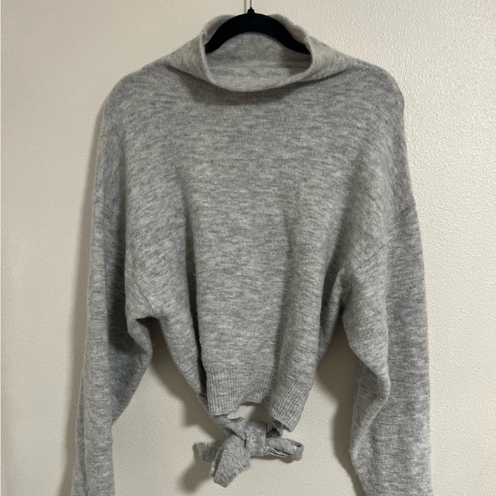 Mock neck wool sweater NWOT